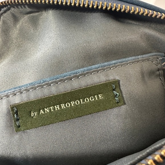 Anthropologie Blue Crossbody Bag - Picture 4 of 5